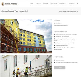 bradleigh Applications Website Design